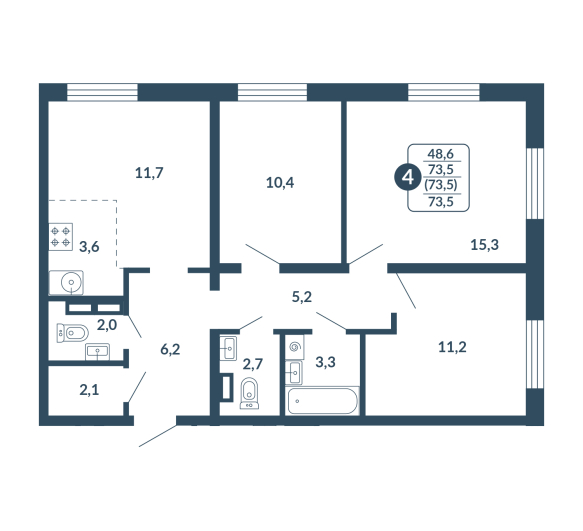 План квартиры