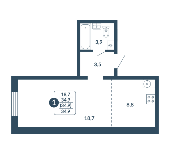 План квартиры