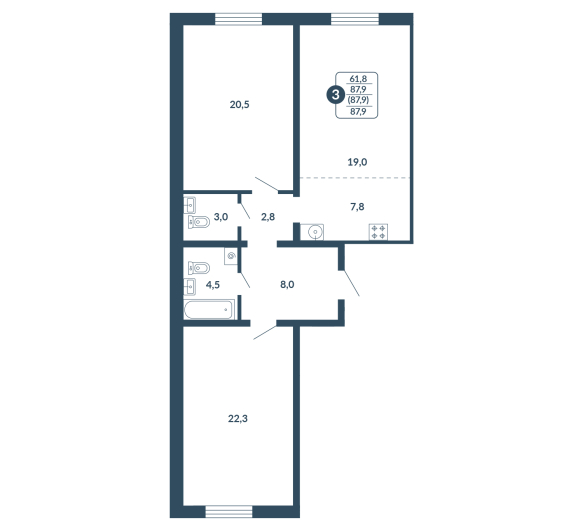 План квартиры