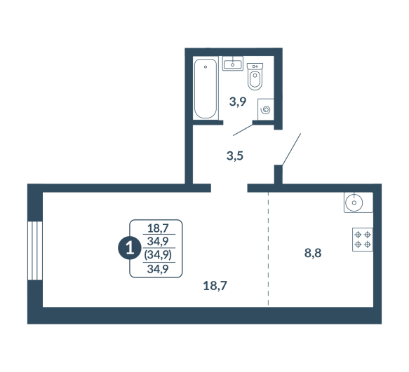 План квартиры